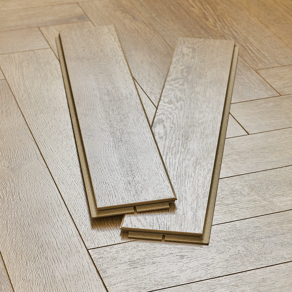Berry Alloc Thirlmere Herringbone 8mm Laminate Flooring - Gastro Oak - Image 4