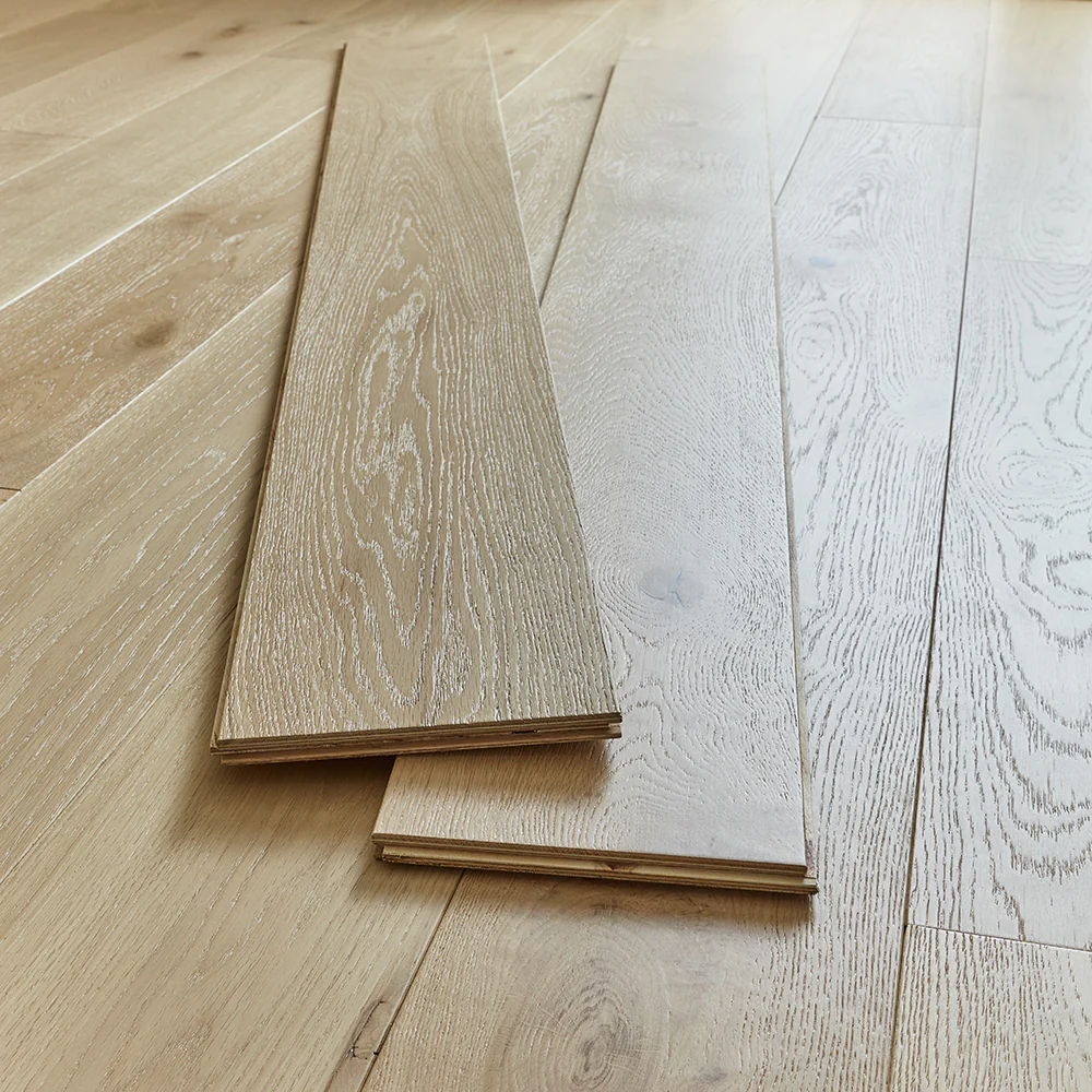 Bolsena 14mm Brushed & Oiled Engineered Wood Flooring - Vanilla Oak - Image 4