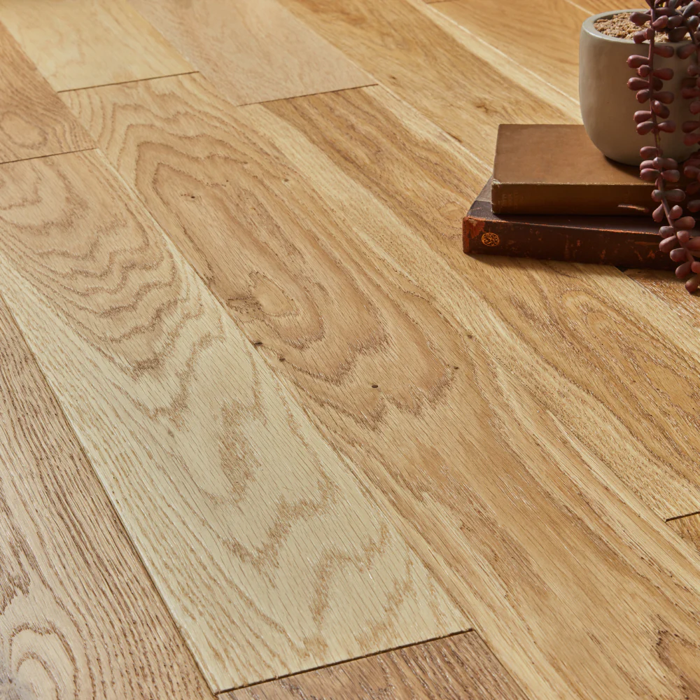 Geneva 14mm Oiled Engineered Wood Flooring - Shore Natural Oak - Image 3
