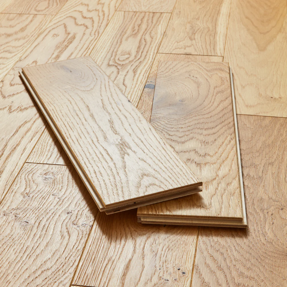 Geneva 14mm Oiled Engineered Wood Flooring - Shore Natural Oak - Image 4