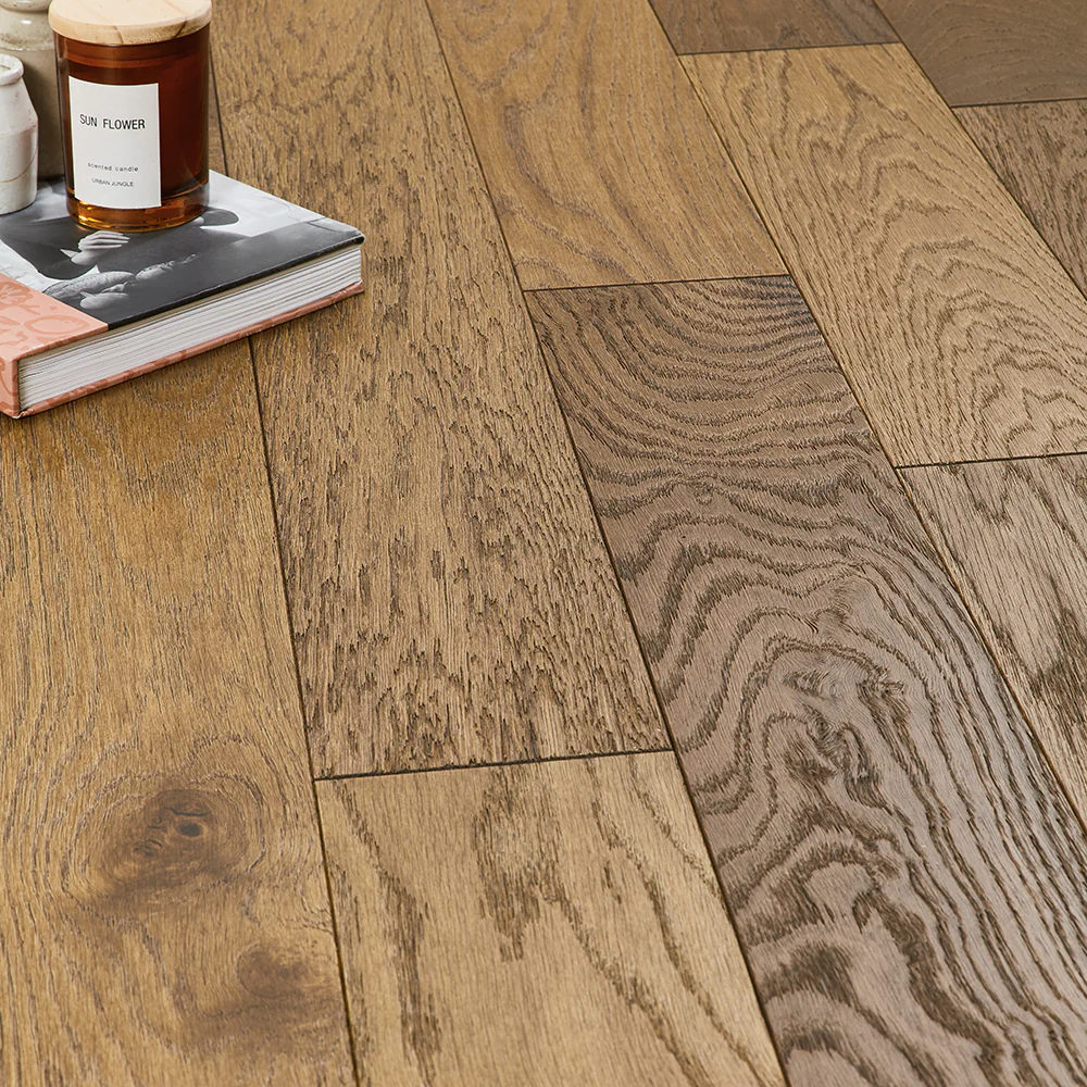 Geneva 14mm Oiled Engineered Wood Flooring - Shore Rustic Oak - Image 3