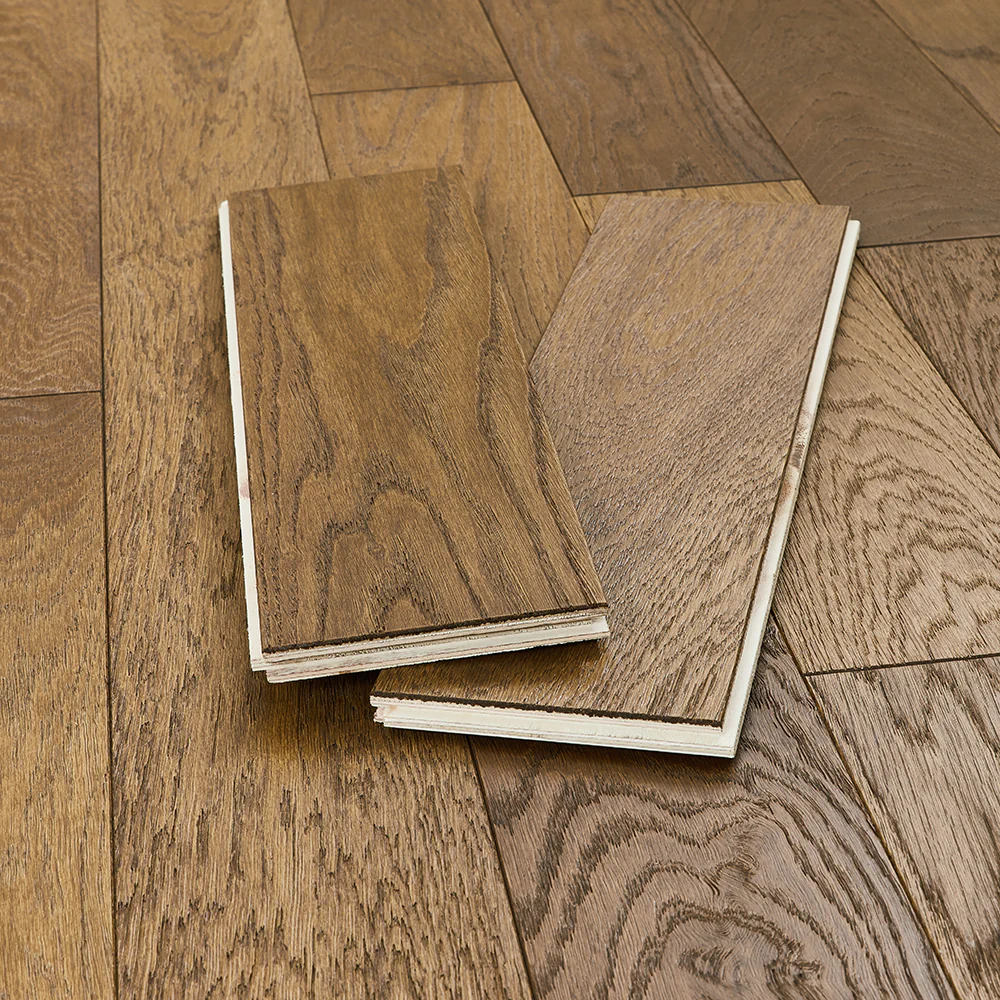Geneva 14mm Oiled Engineered Wood Flooring - Shore Rustic Oak - Image 4