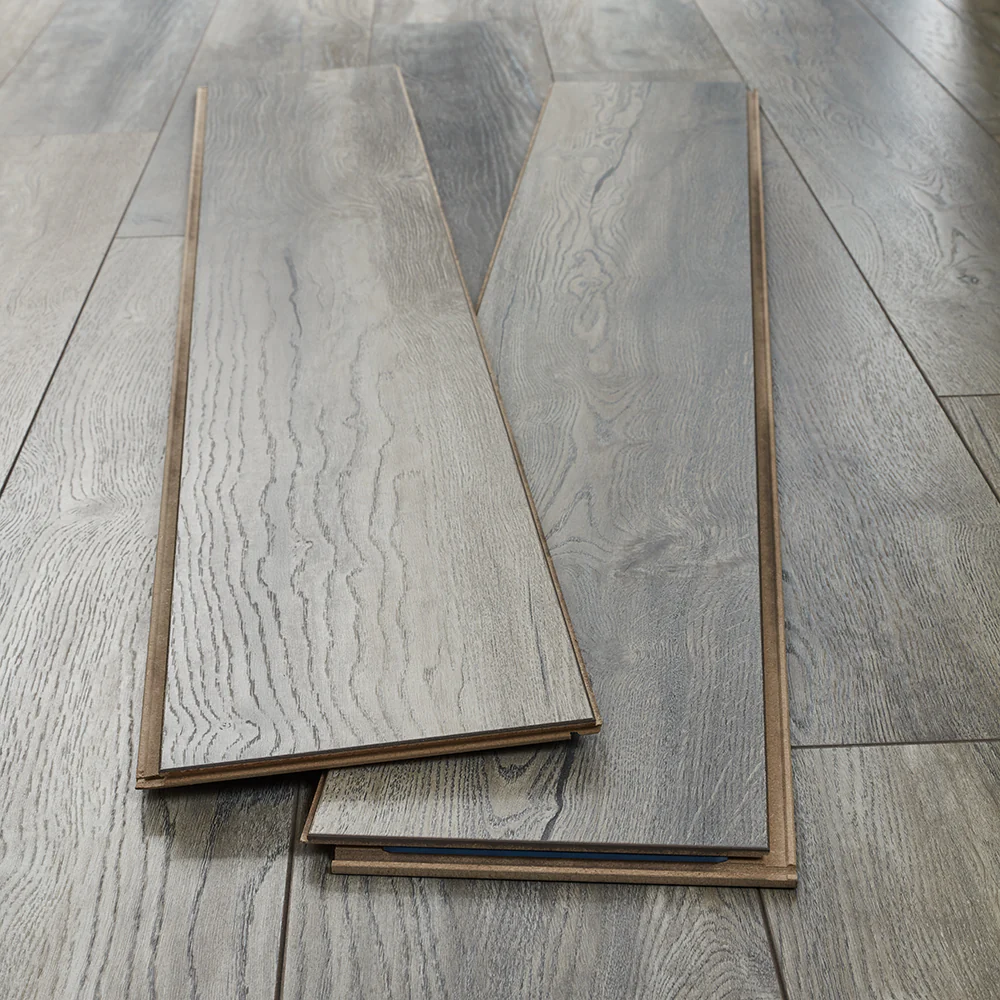 Kronotex Coniston 12mm Laminate Flooring - Grey Marina Oak - Image 4