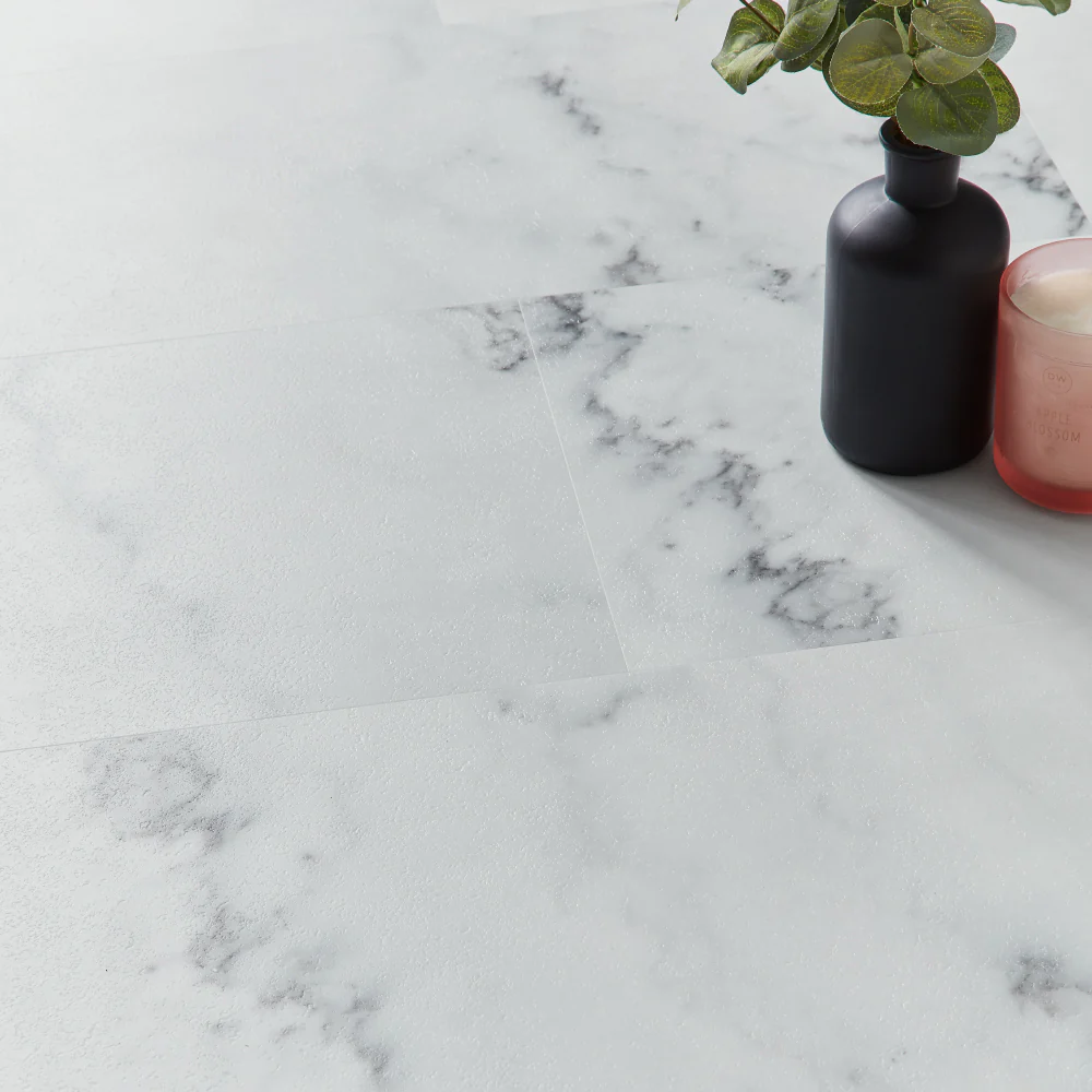 Longlands 5.2mm SPC Tile - Quartz Arabescato - Image 2