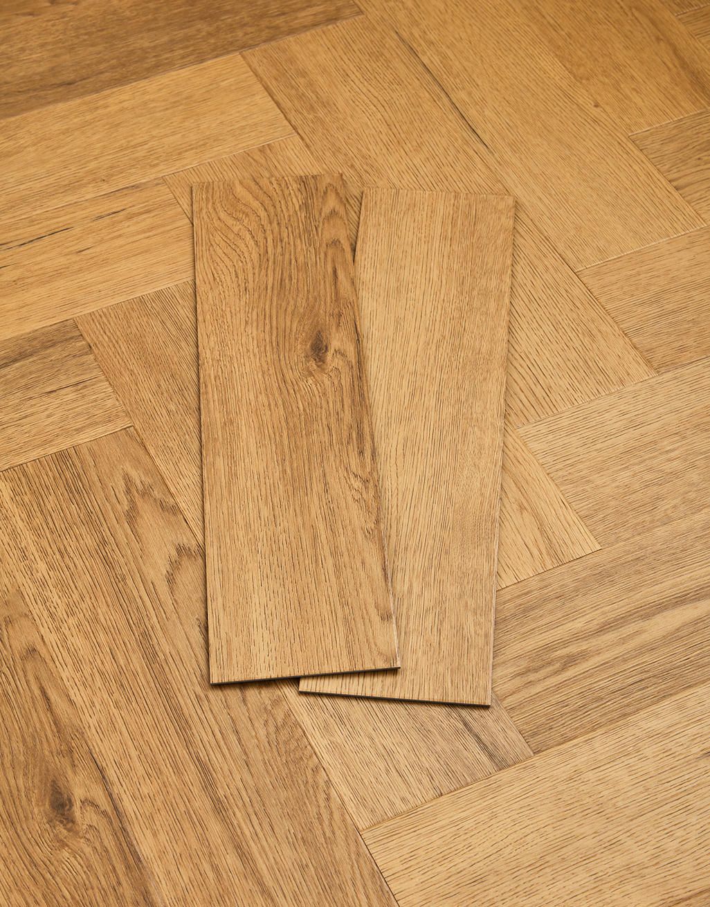 Asenso Signature Herringbone - Natural Honey Oak - Image 3