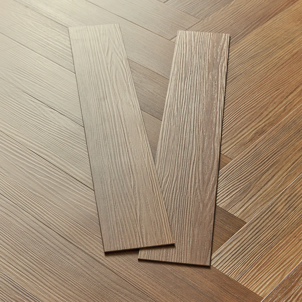 Rannerdale LVT Herringbone Flooring - Cherokee Oak - Image 4
