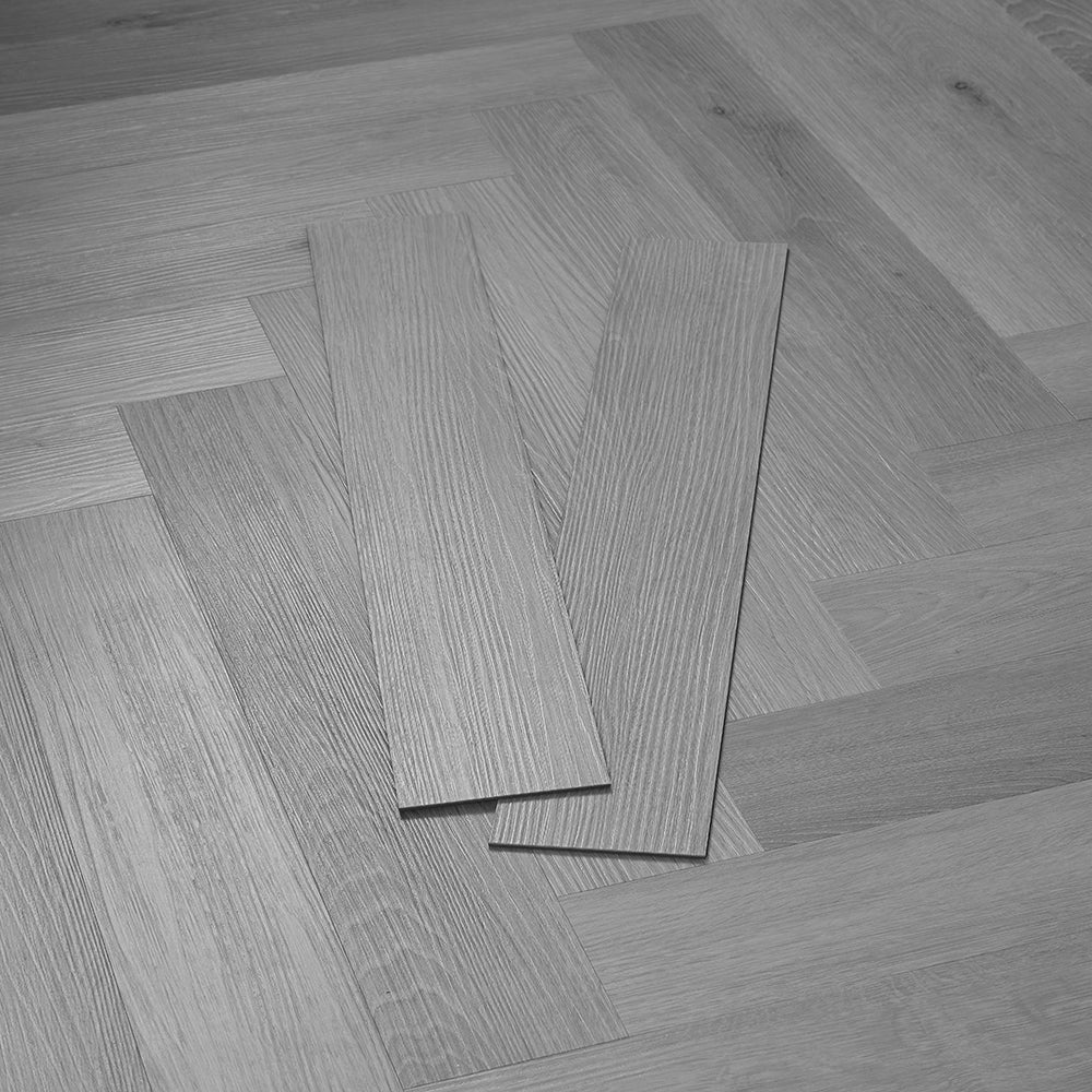 Rannerdale LVT Herringbone Flooring - Havana Grey Oak - Image 4