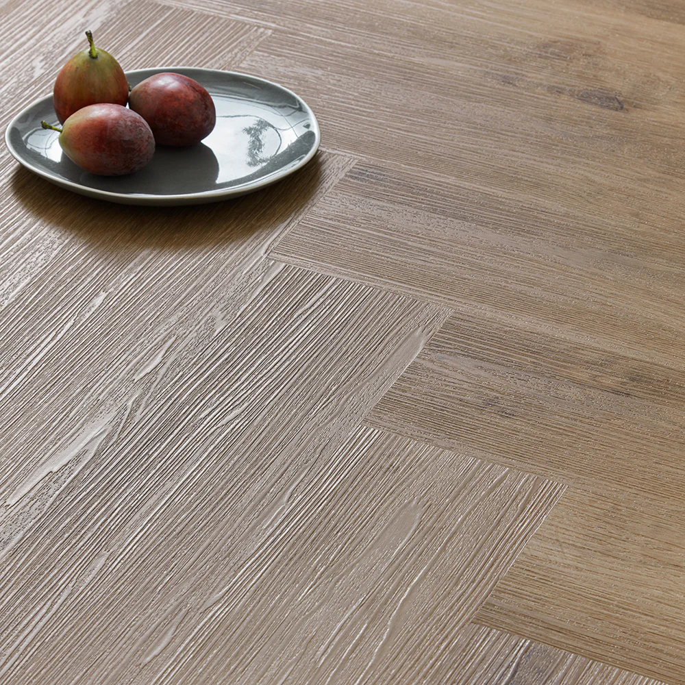 Scafell 5.2mm SPC Herringbone Flooring - Herringbone French Oak - Image 2