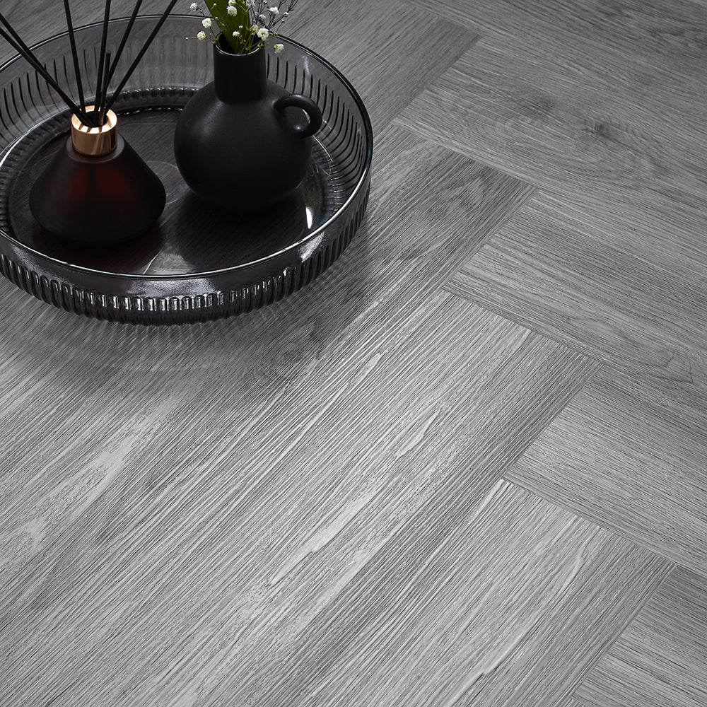 Scafell 5.2mm SPC Herringbone Flooring - Millenium Oak - Image 3