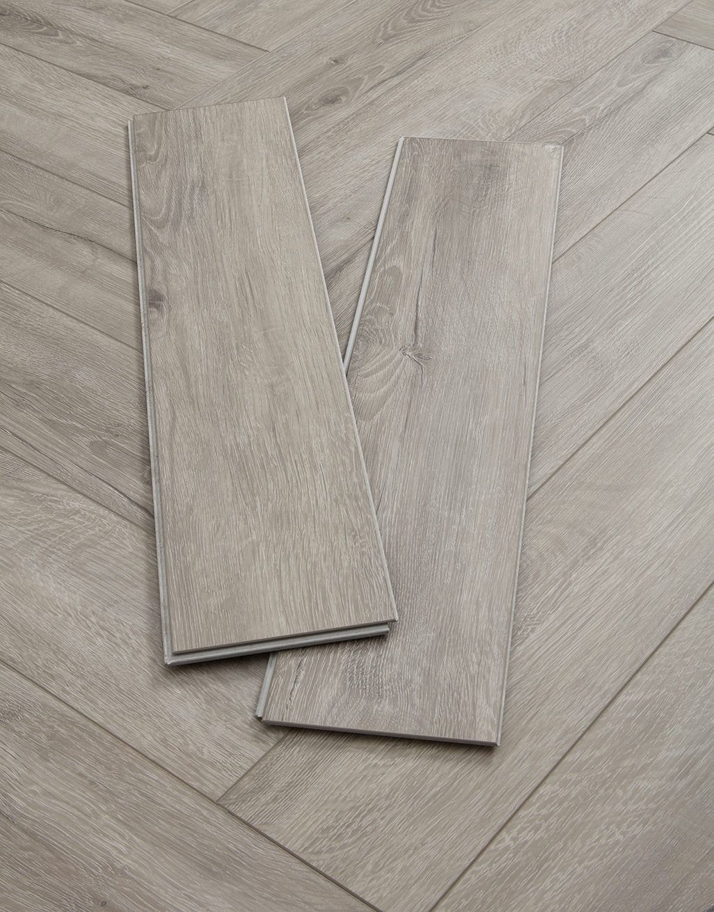 SPC Herringbone - Boulevard Grey Herringbone Rigid Core SPC - Image 3
